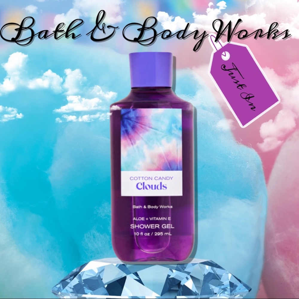 3 for $35 COTTON CANDY CLOUDS• B&BW •SHOWER GEL